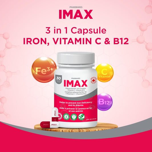 Polysaccharide Iron Complex 150mg - 30 Capsules