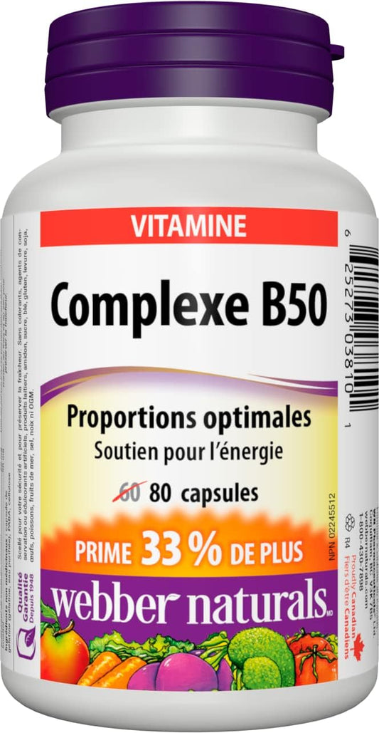 B50 Complex 80 Capsules