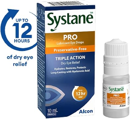 Systane PRO Preservative-Free Lubricating Eye Drops 10ml