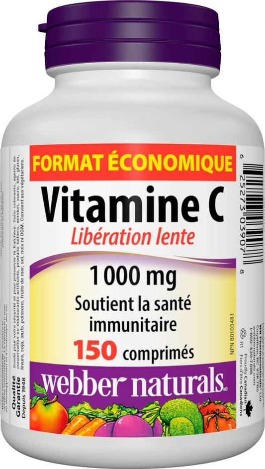 Vitamin C 1000mg Timed Release Tablets 150 Count