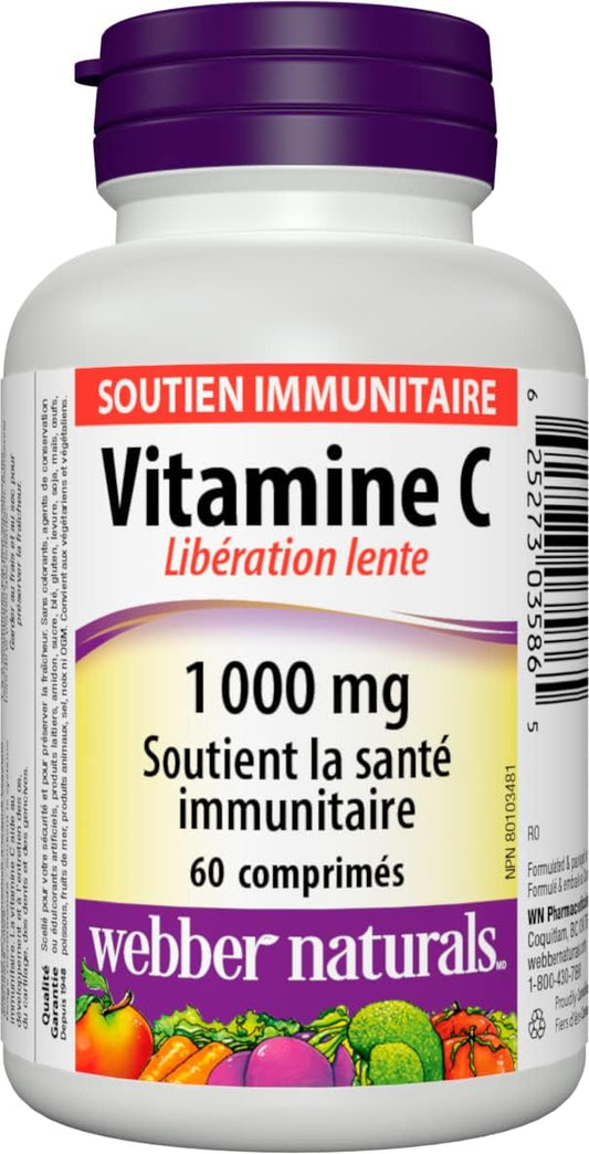 Vitamin C 1000mg Timed Release Tablets 60 Count