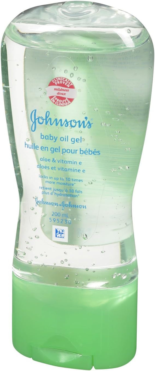 Aloe Vera & Vitamin E Baby Oil Gel 200ml