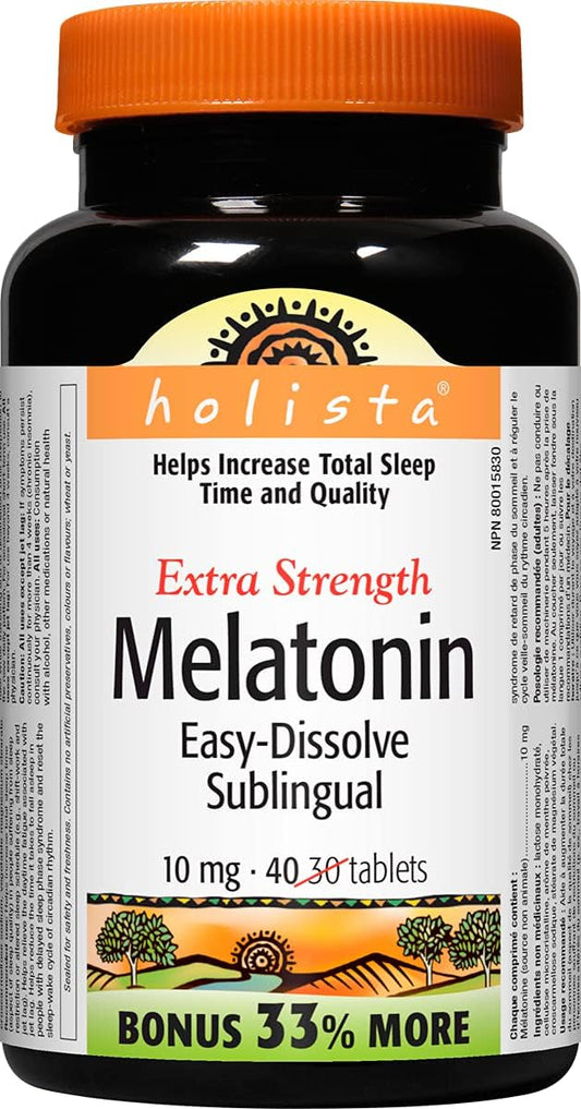 Melatonin 10mg Mint Tablets, 40 Count