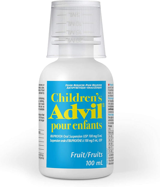 Children's Advil Fruit Flavour Oral Suspension 100mL