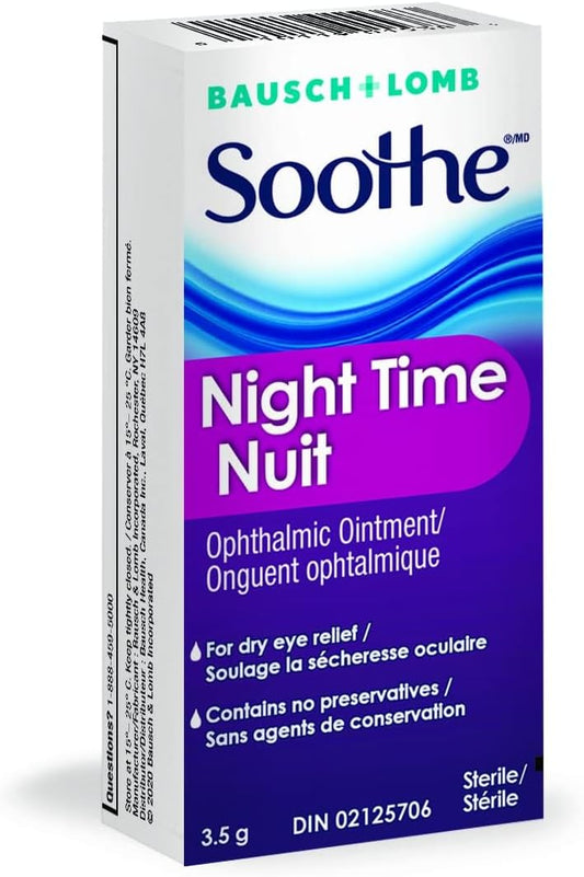 Soothe Nighttime Lubricating Eye Ointment 3.5g