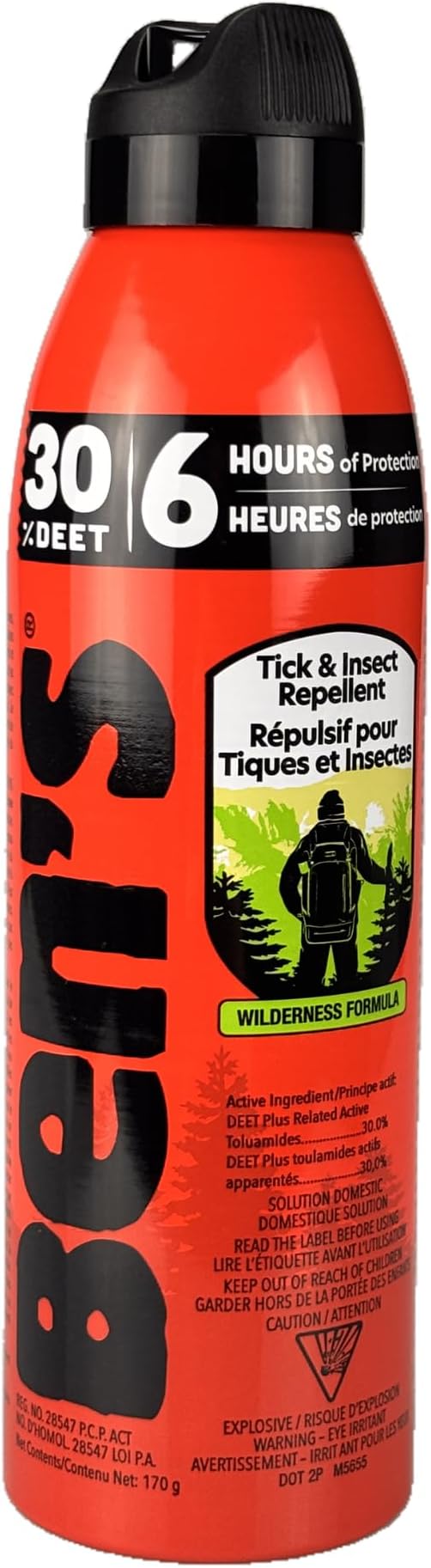BEN'S ECO SPRAY WITH DEET 30% 177ML