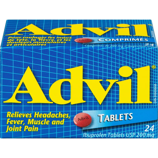 Advil 200mg Tablets, 24 Count