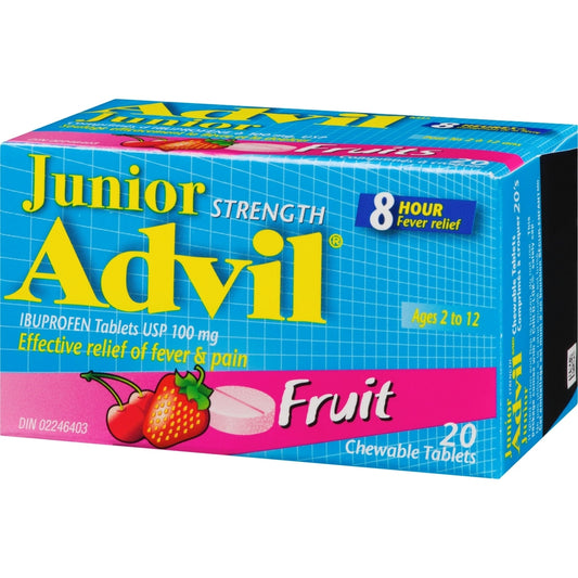 Children's Advil Junior Strength Chewable Tablets Fruit 20ct