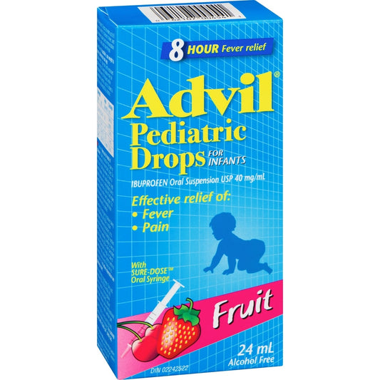 Advil Pediatric Ibuprofen Drops Fruit 24mL