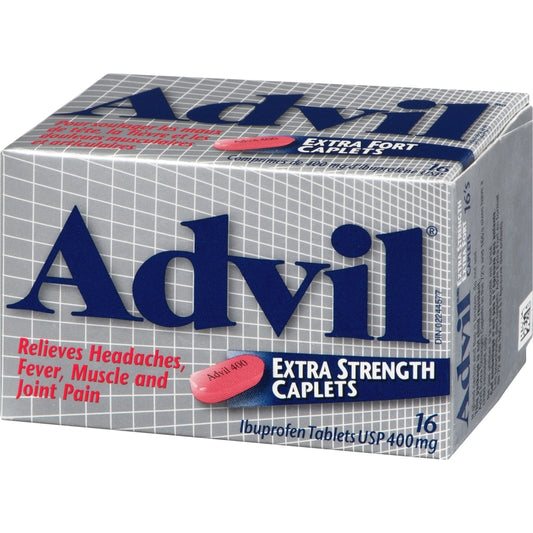 Advil Extra Strength Caplets 400mg - 16 Count