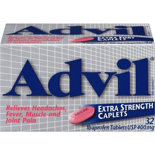Advil Extra Strength Caplets 400mg - 32 Count