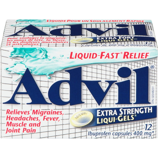 Advil Extra Strength Liqui-Gels 12 Capsules
