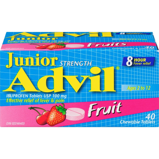 Children's Advil Junior Strength Chewable Tablets Fruit 40ct