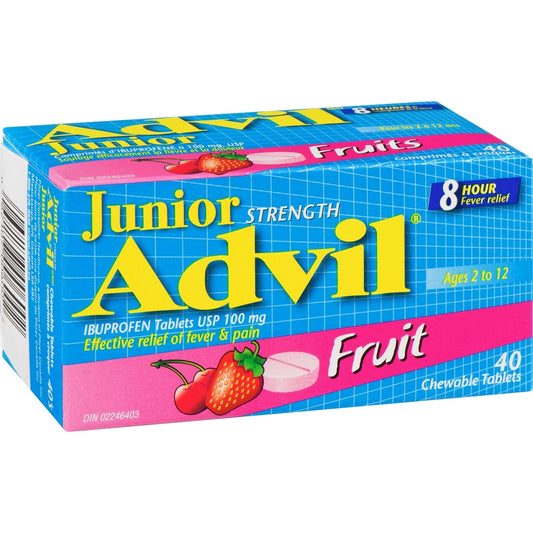 Children's Advil Junior Strength Chewable Tablets Fruit 40ct
