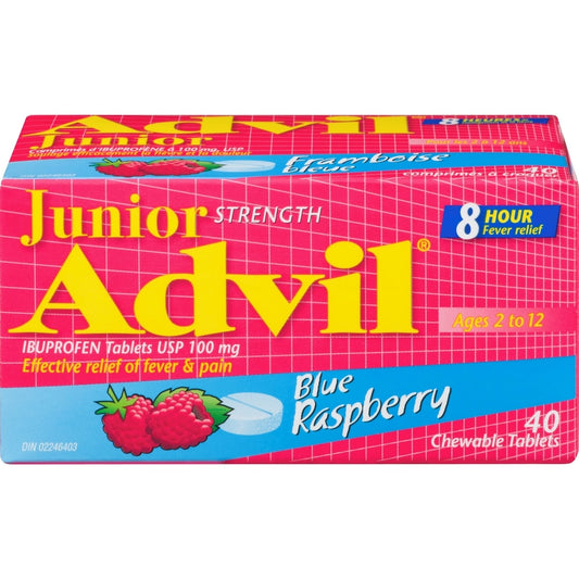 Children's Advil Chewable Tablets Blue Raspberry 40ct