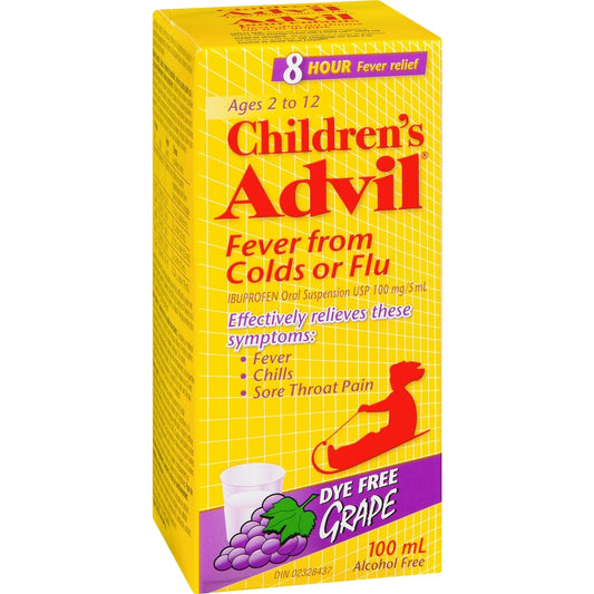 Children's Advil Fever & Pain Relief Liquid 100mL