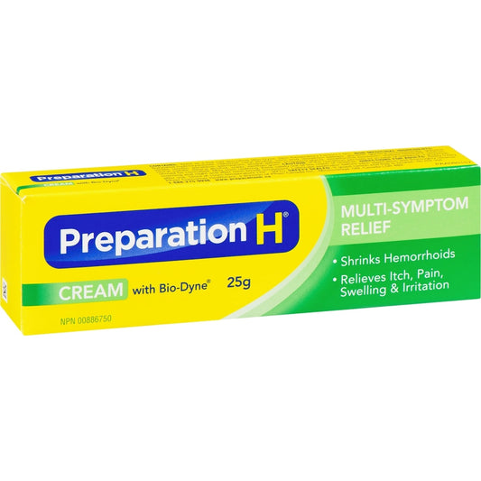 Preparation H Hemorrhoid Relief Cream 25g