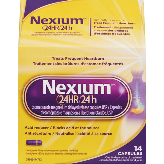 Nexium 24HR Heartburn Relief Tablets, 14 Count