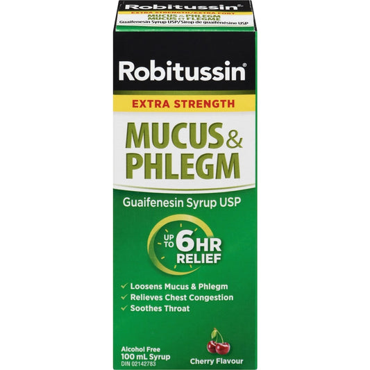 Extra Strength Mucus & Phlegm Relief Syrup 100mL