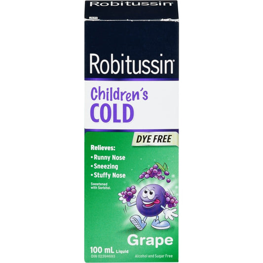Children's Grape Cold & Cough Syrup 100ml