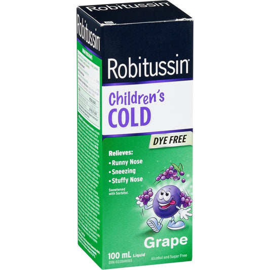 Children's Grape Cold & Cough Syrup 100ml