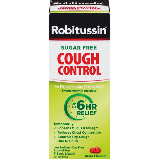 Diabetic Cough Relief Berry 115ml