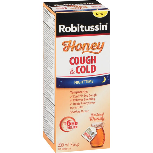 Honey Nighttime Cough & Cold Syrup 230mL