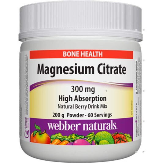 Magnesium Citrate Powder Berry 200g