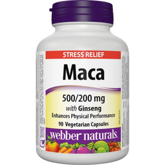 Maca & Ginseng Capsules 90 Count