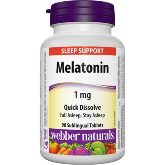 Melatonin 1mg Quick Dissolve Tablets 90 Count