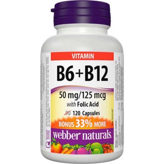 B6, B12 & Folic Acid Heart Health Supplement 120 Tablets