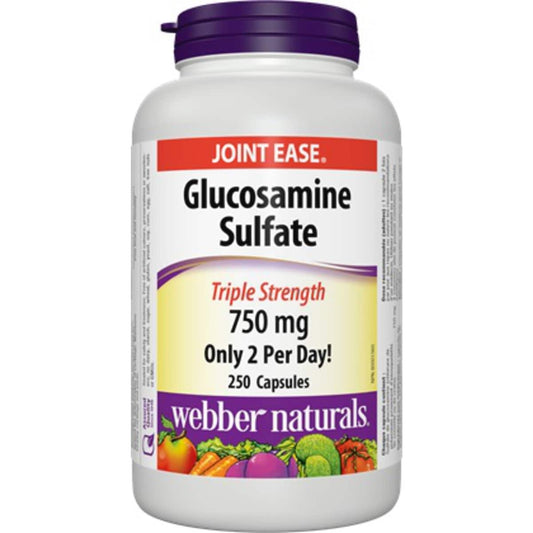 Glucosamine Sulfate 750mg Triple Strength 250 Capsules