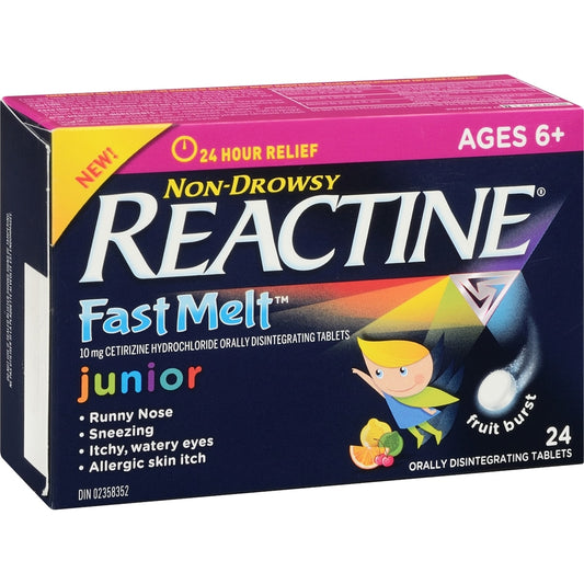 Children's Fast Melt Allergy Relief Tablets, 24-Pack