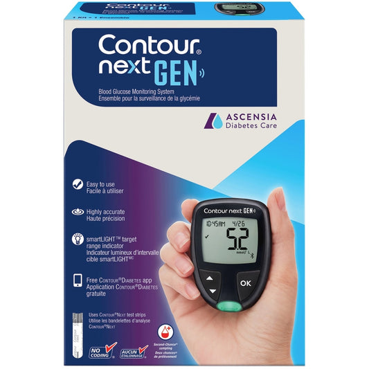 CONTOUR NEXT GEN BLOOD GLUC MON 1'S
