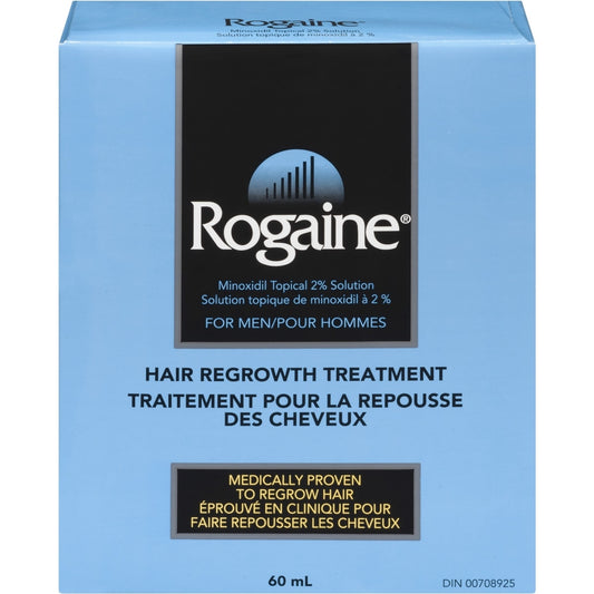 Men's Rogaine 2% Minoxidil Hair Regrowth Solution 60mL