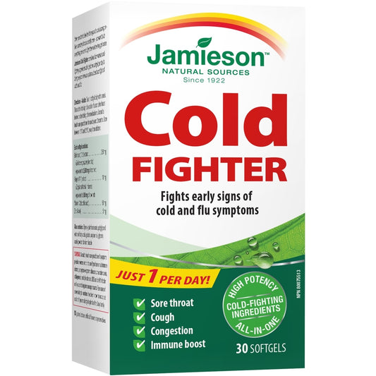 JAMIESON COLD FIGHTER SOFTGEL 30'S