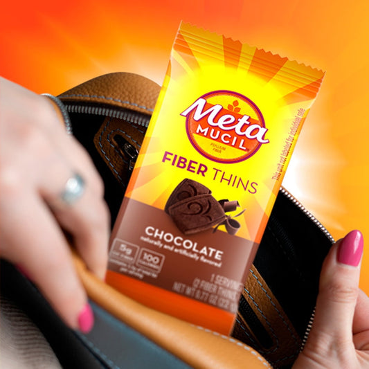 Chocolate Fiber Thins Snack 12 Pack
