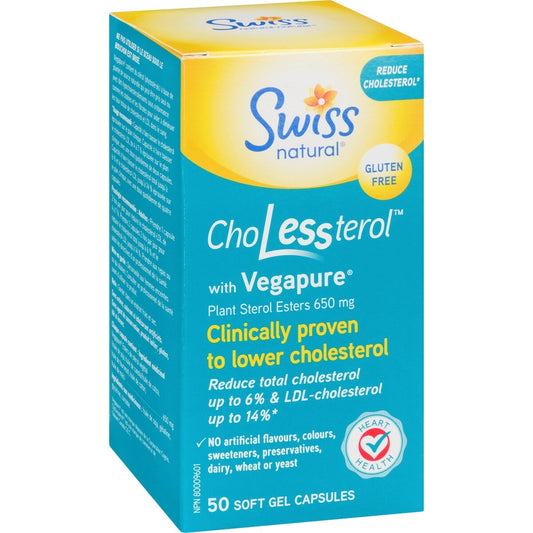 Vegapure Plant Sterol Capsules for Cholesterol Support 50ct