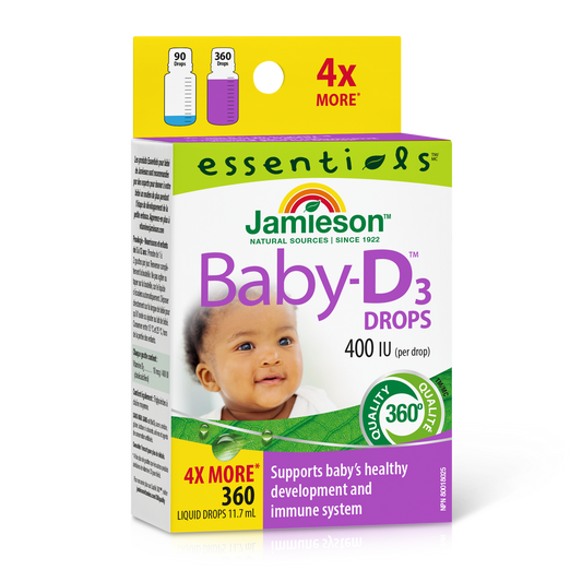 Baby Vitamin D3 Drops 400 IU, 11.7mL
