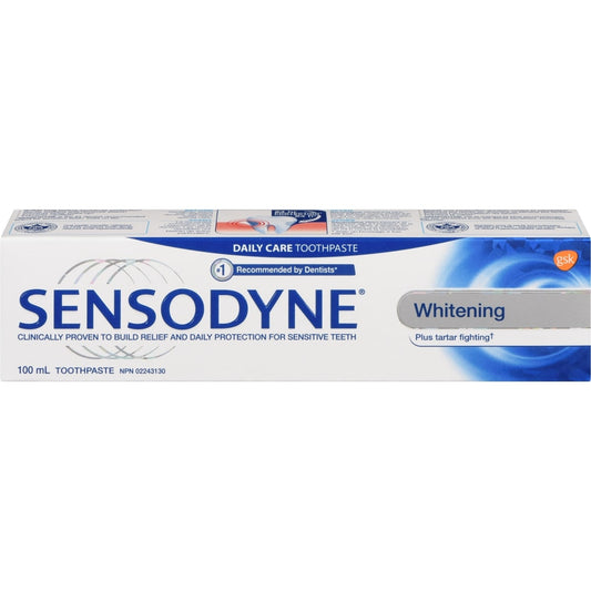 Whitening & Tartar Control Toothpaste for Sensitive Teeth 100ml