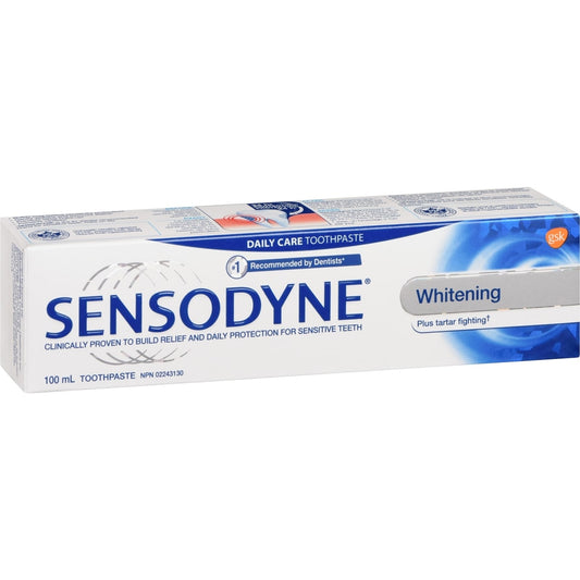 Whitening & Tartar Control Toothpaste for Sensitive Teeth 100ml