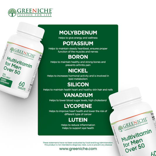 Men's 50+ Vegetarian Multivitamin, 60 Tablets