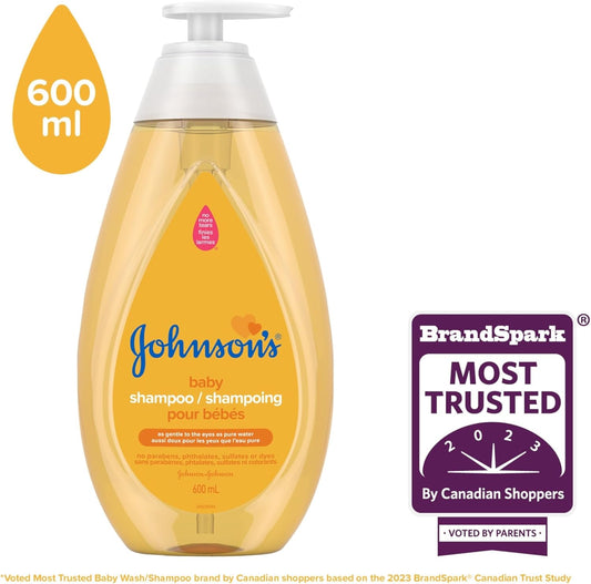 Gentle Tear-Free Baby Shampoo 600ml