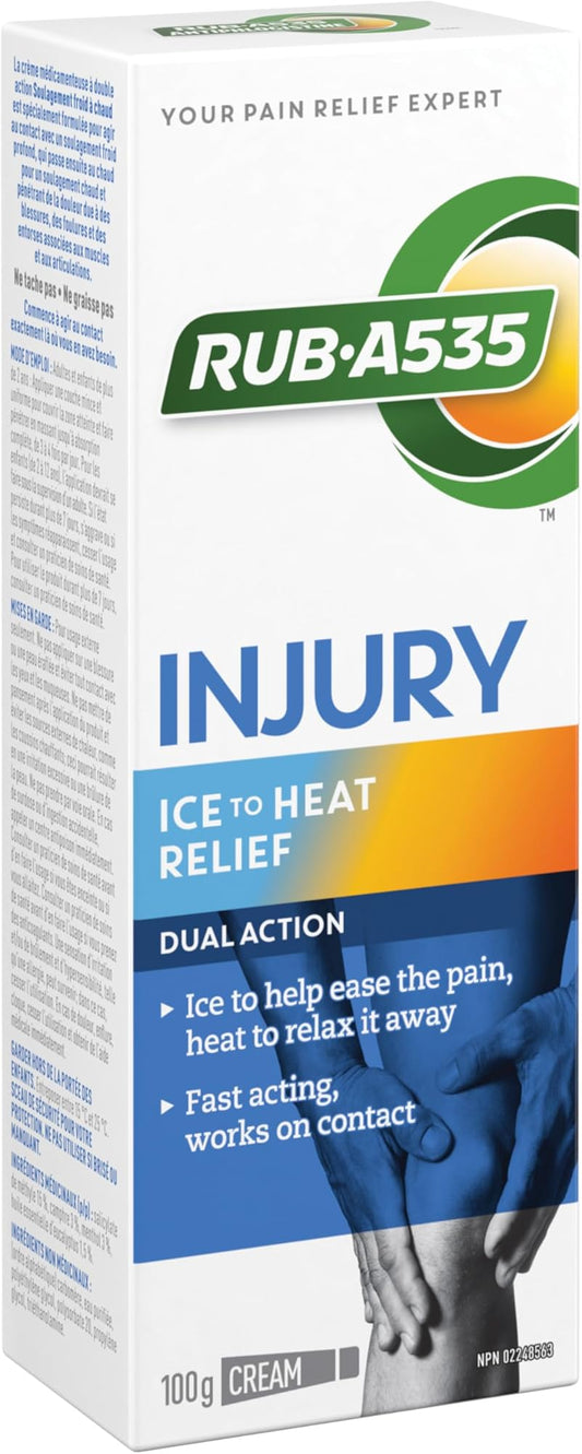 A535 Dual Action Pain Relief Cream 100g