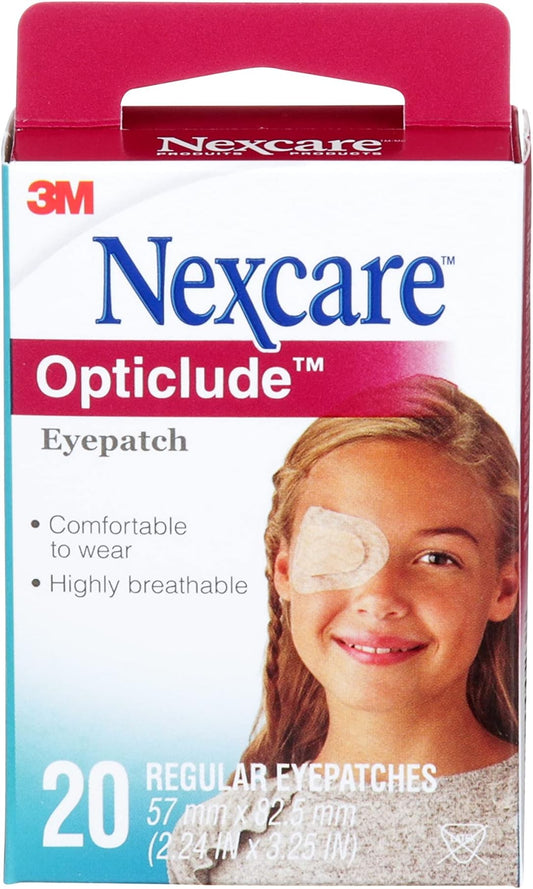 Opticlude Orthoptic Adult Eye Patches, 20 Pack