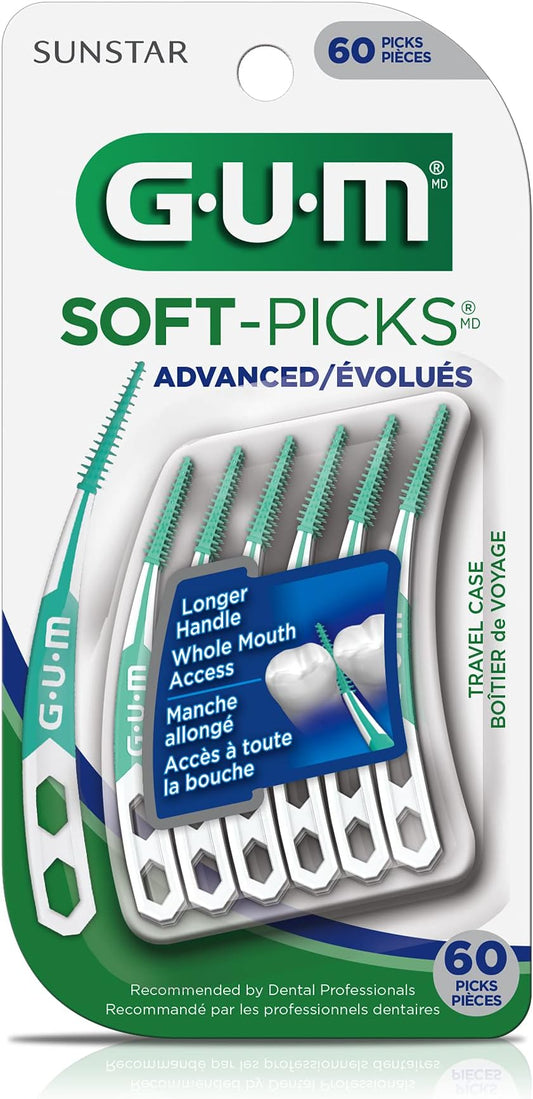 Soft-Picks Advanced Dental Cleaning Picks, 60 Count