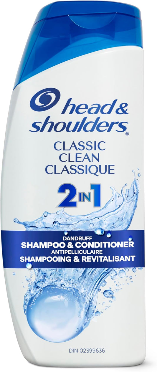 Classic Clean 2-in-1 Anti-Dandruff Shampoo & Conditioner 370ml