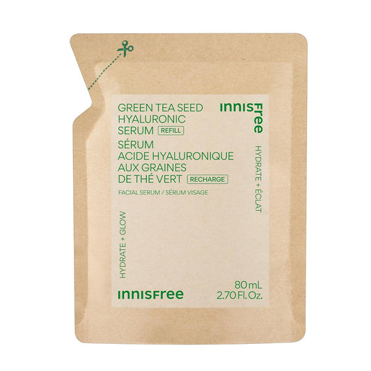 Green Tea Hyaluronic Acid + Niacinamide Refillable Serum for Skin Barrier Support