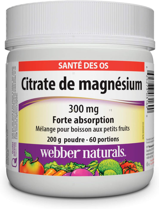 Magnesium Citrate Powder Berry 200g