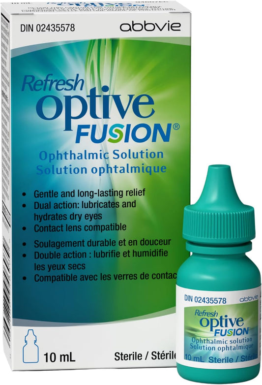 Optive Fusion Dual Action Eye Drops 10mL